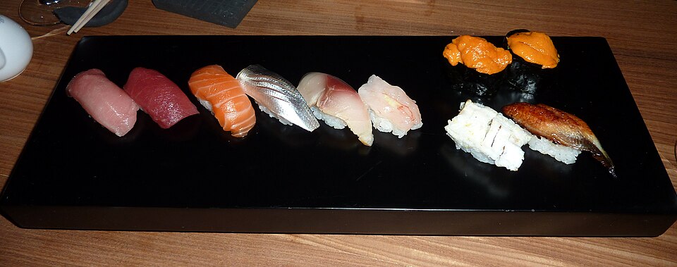 Salmon Nigiri Sushi