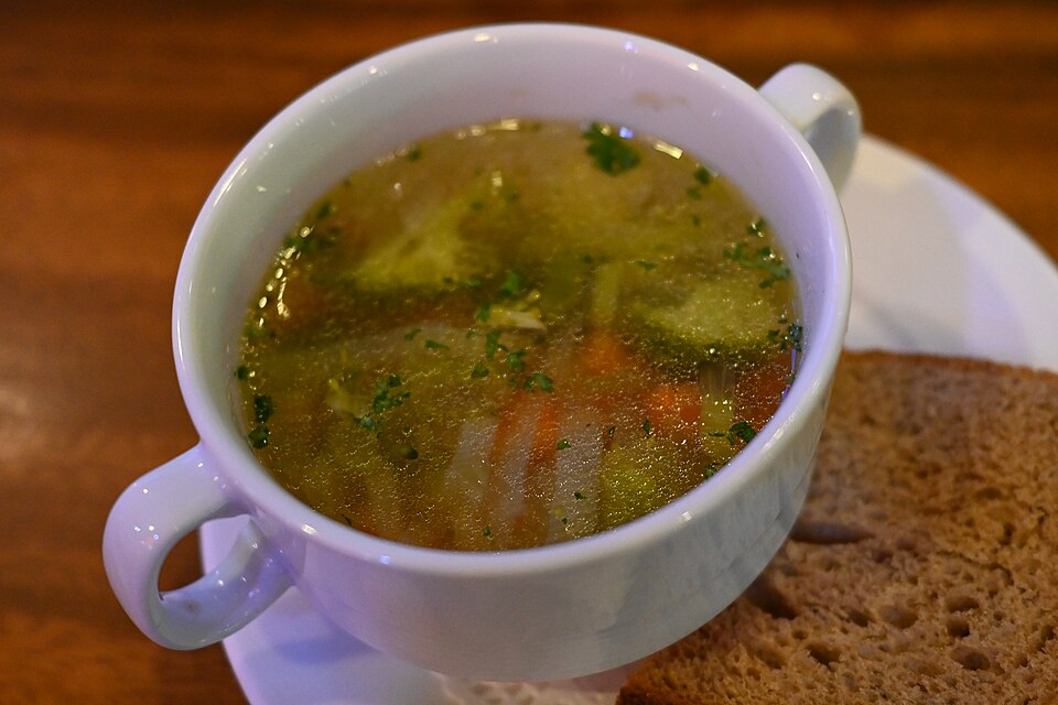 Traditional Chicken Broth Soup